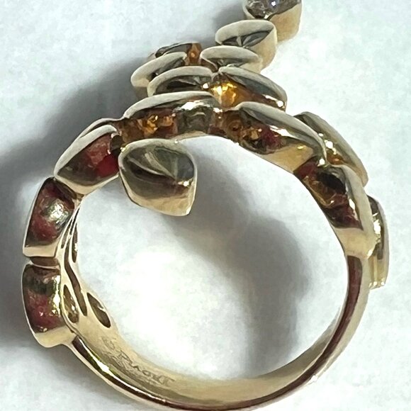 Piaget Yellow Gold Magic Garden Diamond Ring - Picture 7 of 12